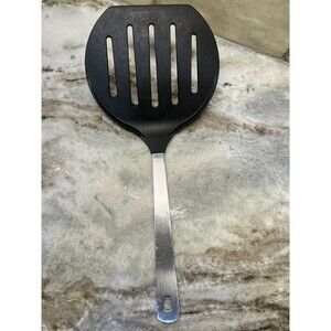Amco Rust Proof Nylon Slotted Stainless Spatula #8641